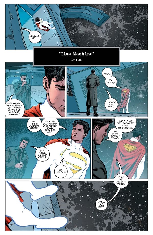 Interior preview page from Superman: Lost #6