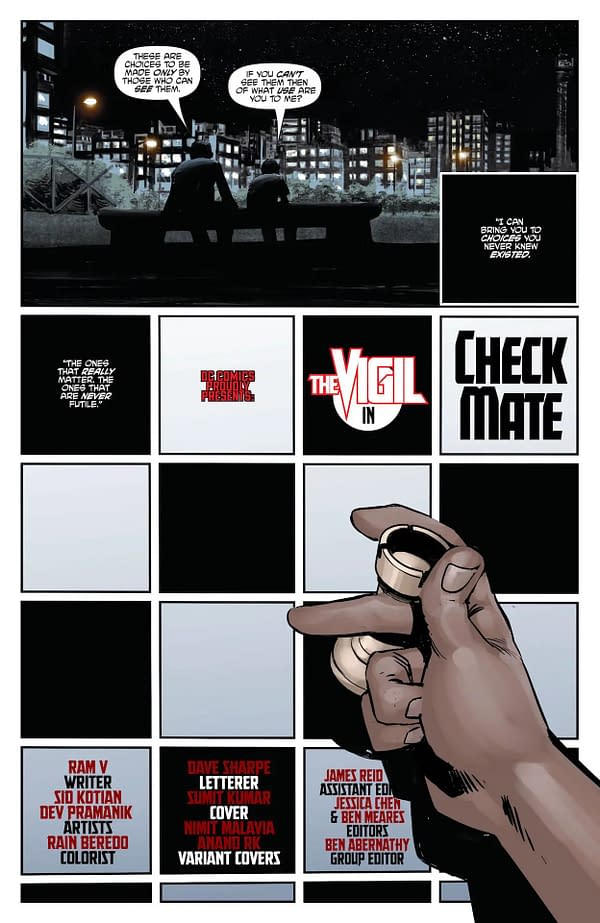 Interior preview page from Vigil #5