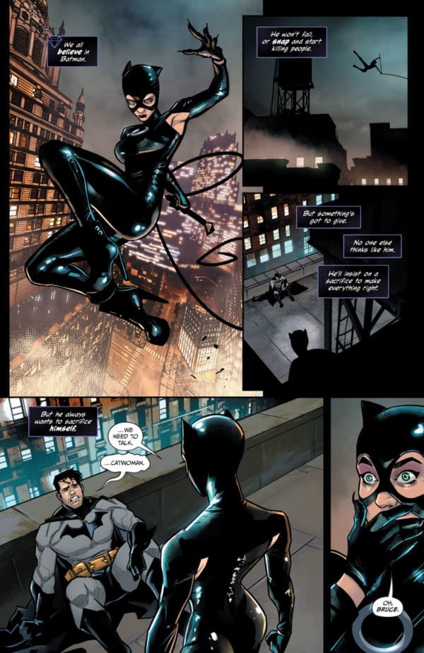 Interior preview page from Catwoman #58