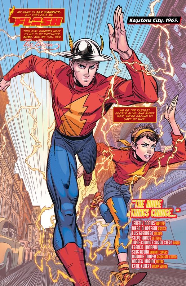 Interior preview page from Jay Garrick: The Flash #1