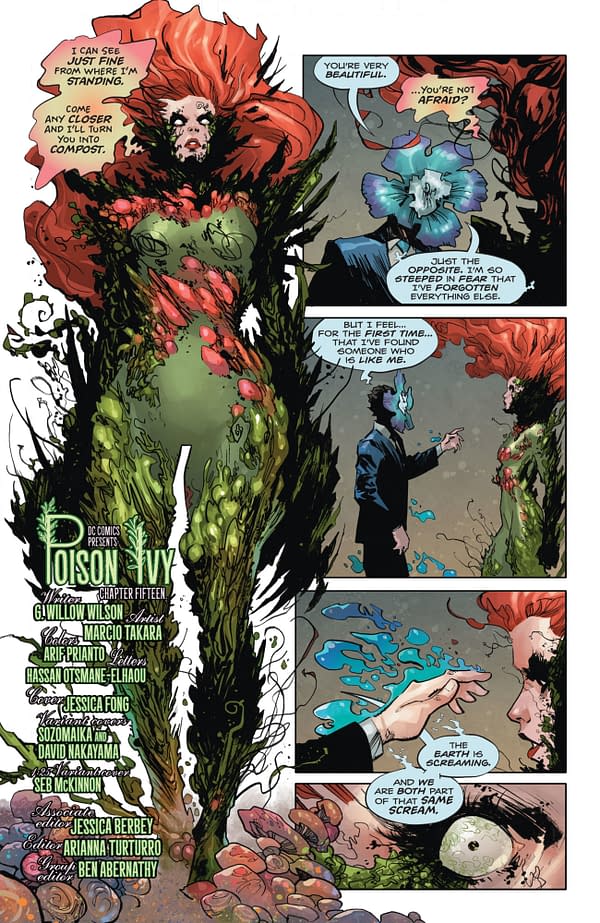 Interior preview page from Poison Ivy #15