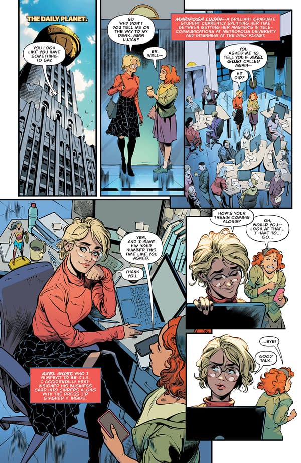 Interior preview page from Power Girl #2