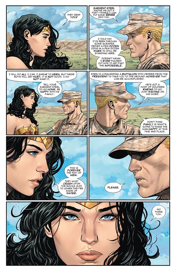 Interior preview page from Wonder Woman #2