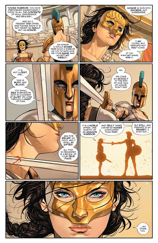 Interior preview page from Wonder Woman #2