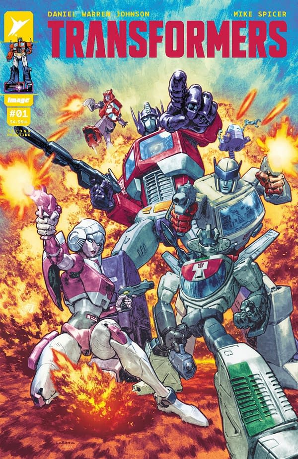 Transformers #1 Goes To Second Print Already From Image Comics