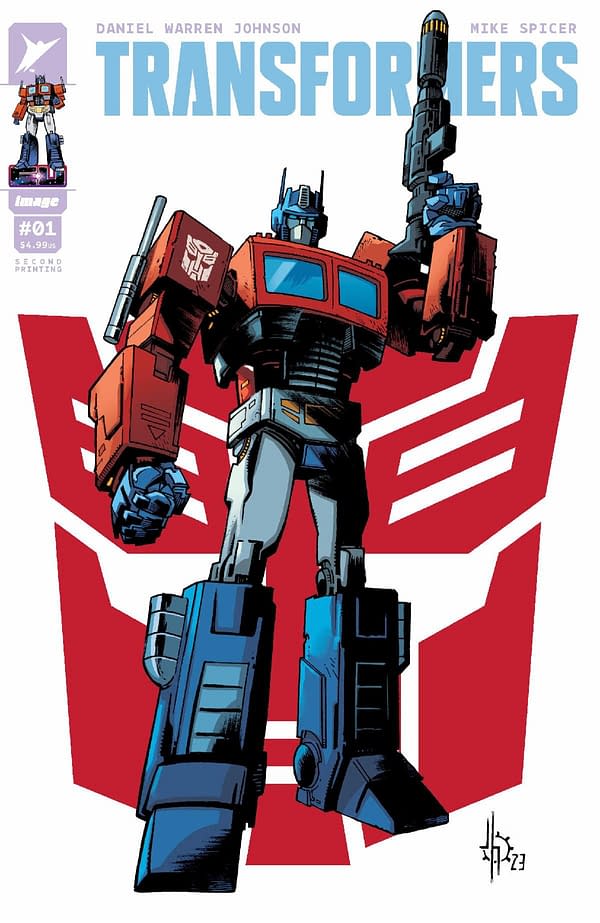 Transformers #1 Goes To Second Print Already From Image Comics