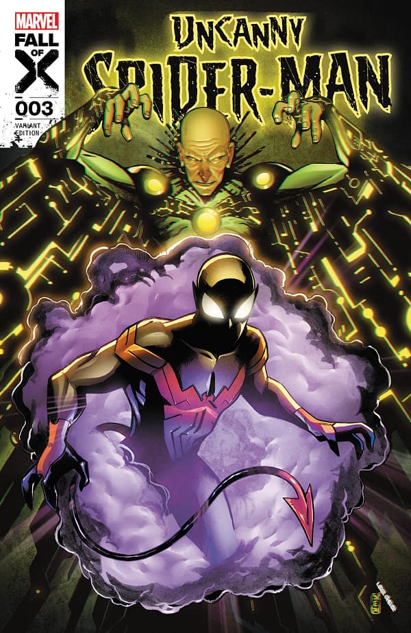 Cover image for UNCANNY SPIDER-MAN 3 LEE GARBETT VARIANT [FALL]