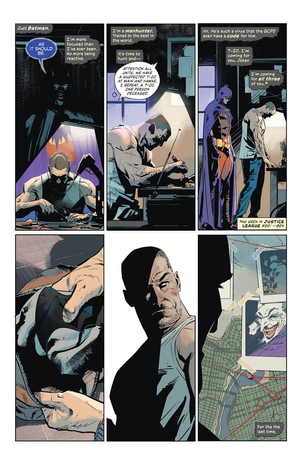 Interior preview page from Batman #139