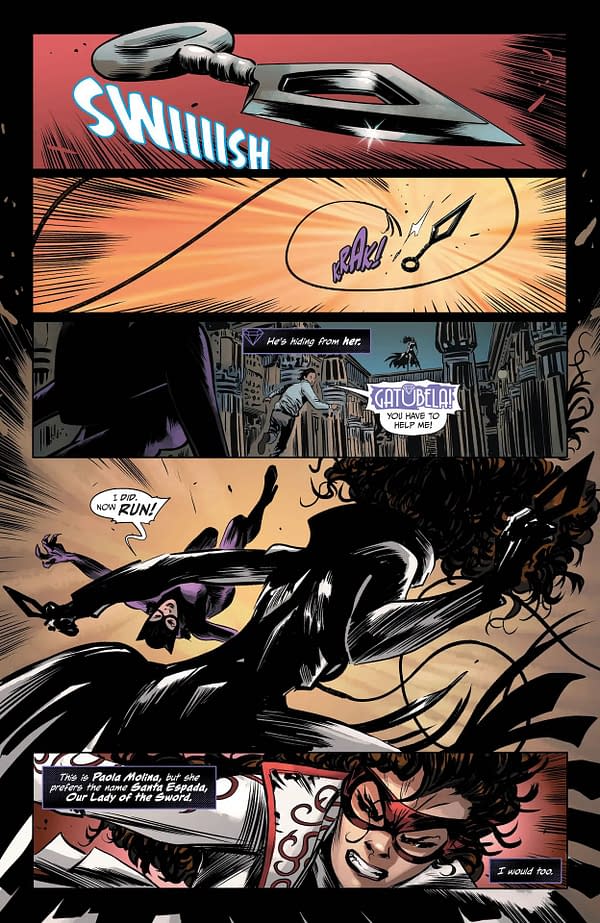 Interior preview page from Catwoman #59