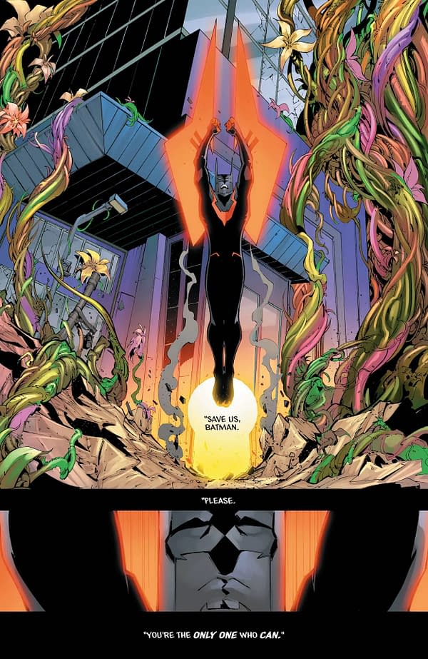 Interior preview page from Batman Beyond: Neo-Gothic #6