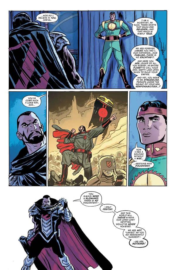 Interior preview page from Kneel Before Zod #1