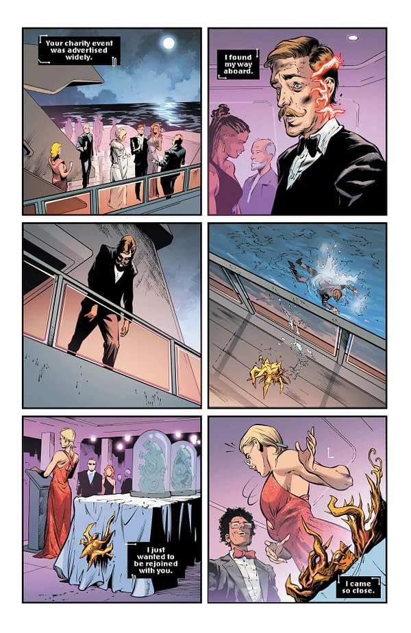 Interior preview page from Power Girl #4