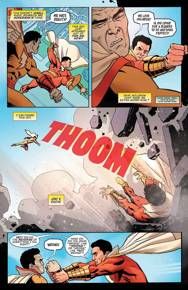 Interior preview page from Shazam #7