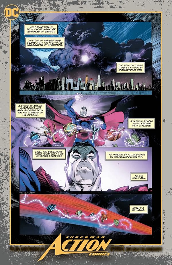 Interior preview page from Action Comics #1061