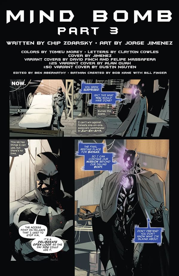 Interior preview page from Batman #141
