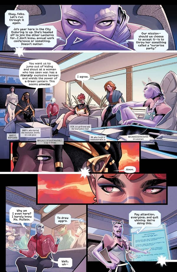 Interior preview page from DC Power 2024 #1