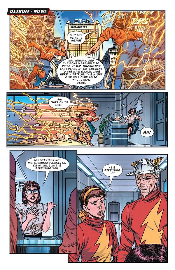 Interior preview page from Jay Garrick: The Flash #4