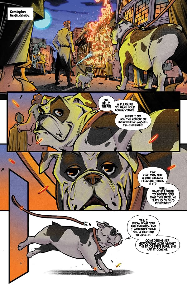 Interior preview page from Disney Villains: Cruella De Vil #1