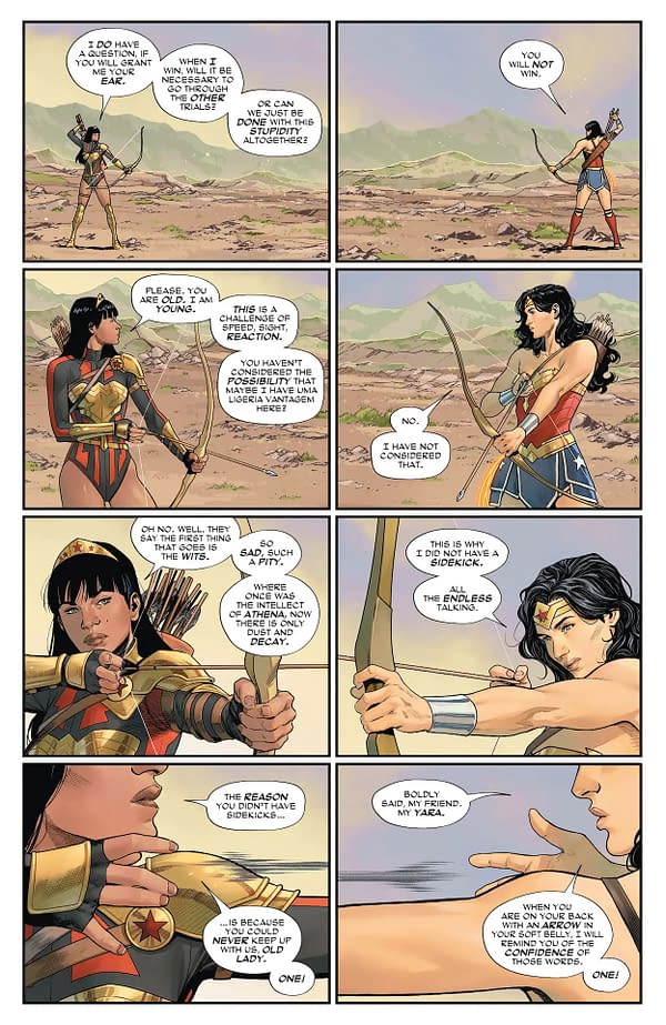 Interior preview page from Wonder Woman #5