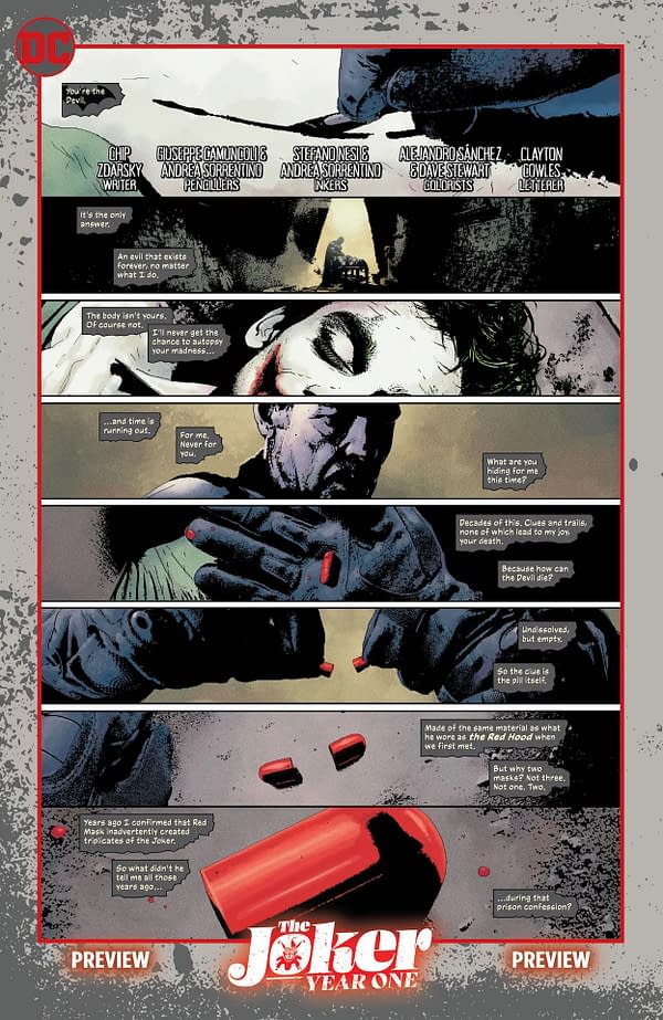 Interior preview page from Batman #142
