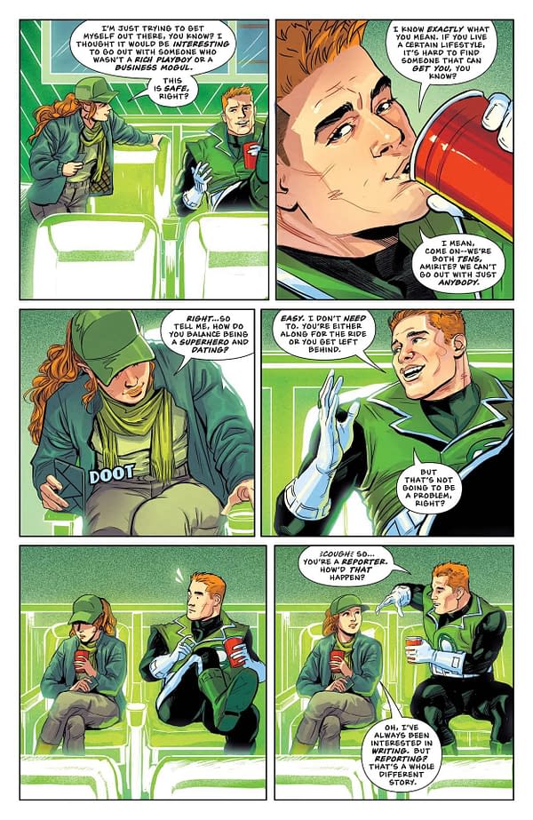 Interior preview page from DC's How to Lose a Guy Gardner in 10 Days #1