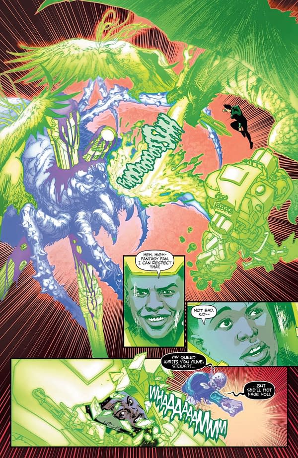 Interior preview page from Green Lantern: War Journal #6