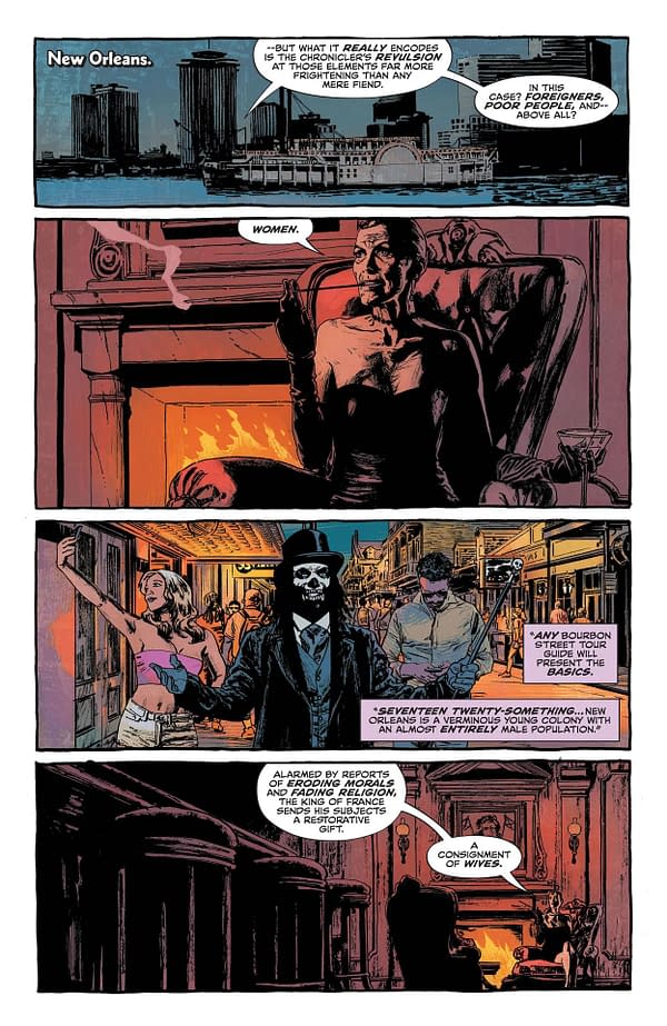Interior preview page from John Constantine: Hellblazer - Dead in America #2