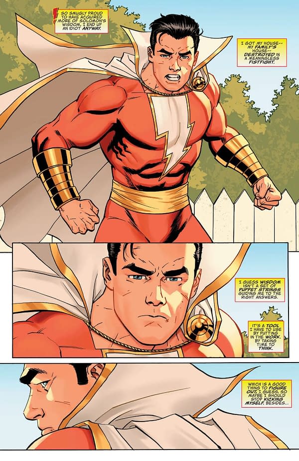 Interior preview page from Shazam #8