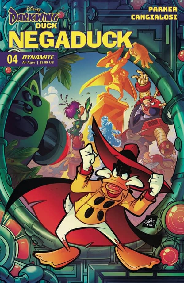 Cover image for NEGADUCK #4 CVR D CANGIALOSI