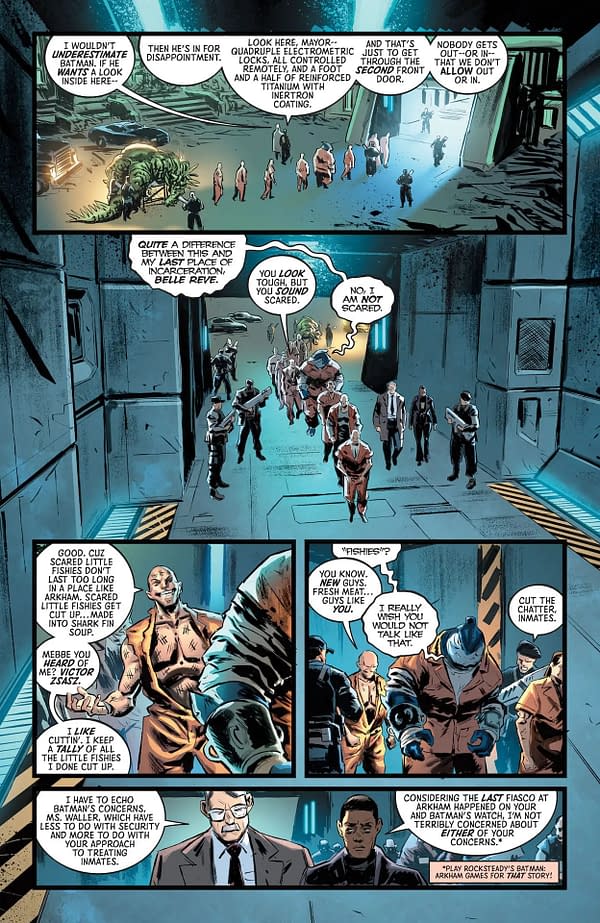 Interior preview page from Suicide Squad: Kill Arkham Asylym #1