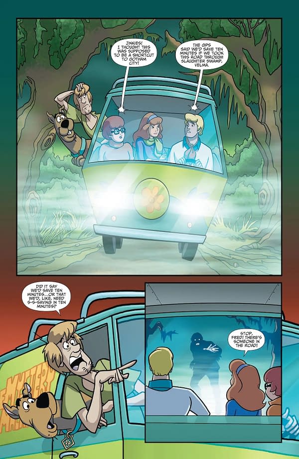 Interior preview page from Batman and Scooby-Doo Mysteries #2