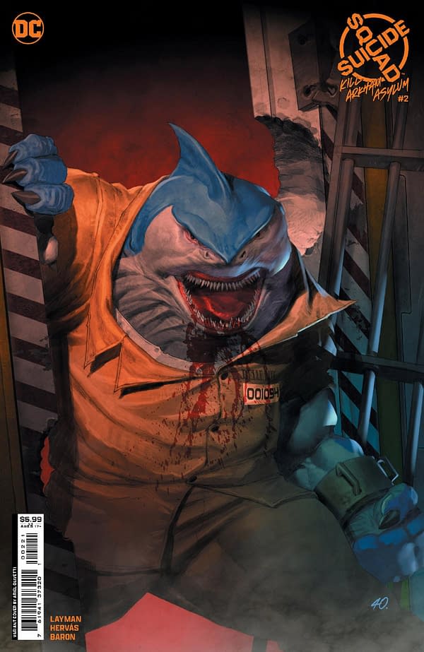 Great White Shark Weapon Doll with Suicide Squad: Kill Arkham Asylum