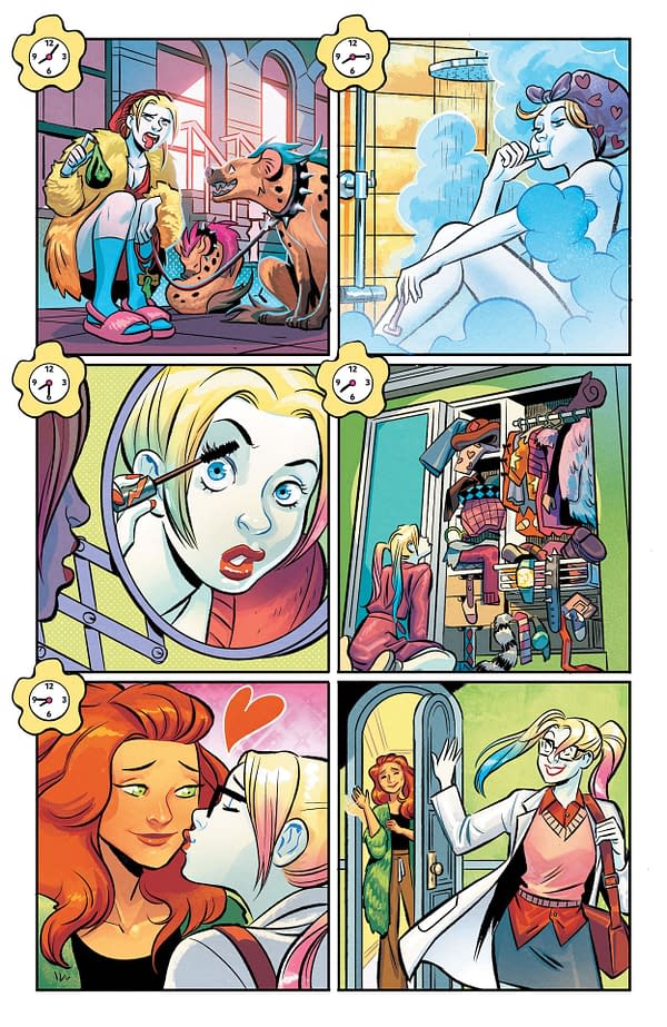 Interior preview page from Harley Quinn #38