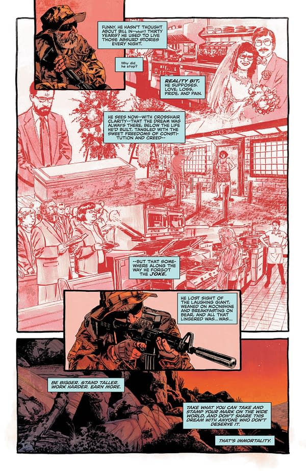 Interior preview page from John Constantine: Hellblazer - Dead in America #3