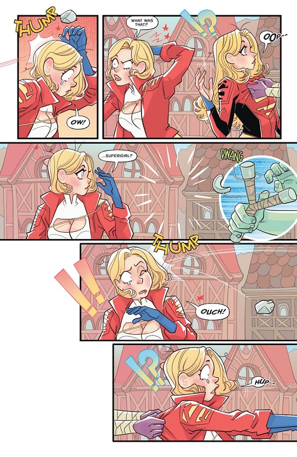 Interior preview page from Power Girl #7