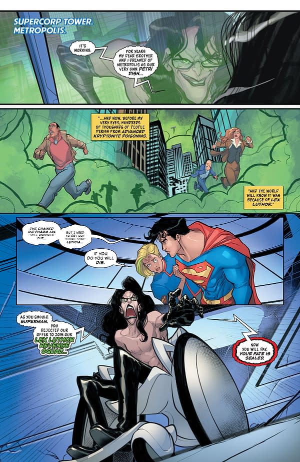 Interior preview page from Superman #12