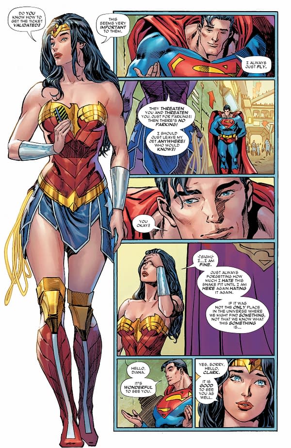 Interior preview page from Wonder Woman #7