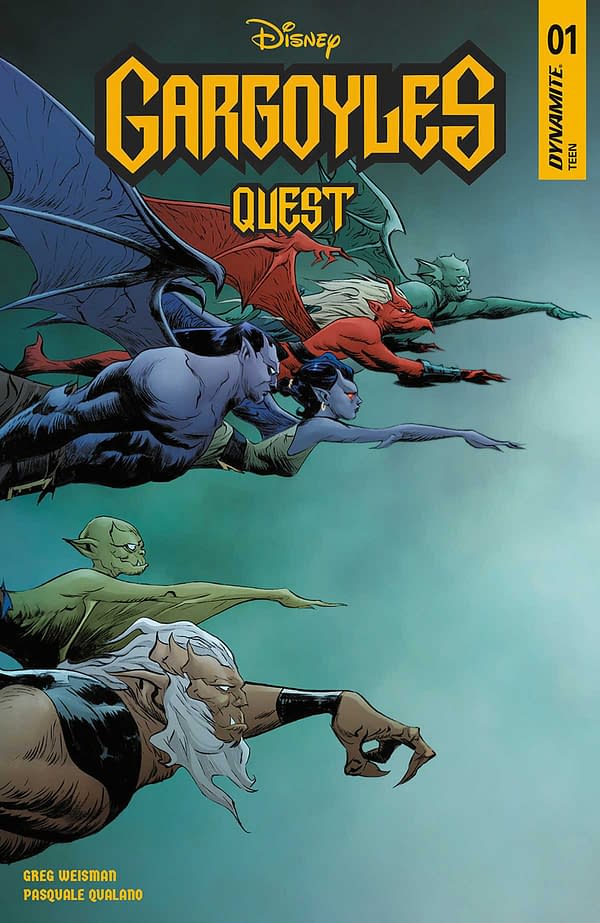 Interior preview page from Gargoyles Quest #1