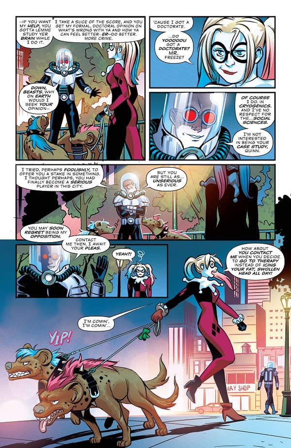 Interior preview page from Harley Quinn #39