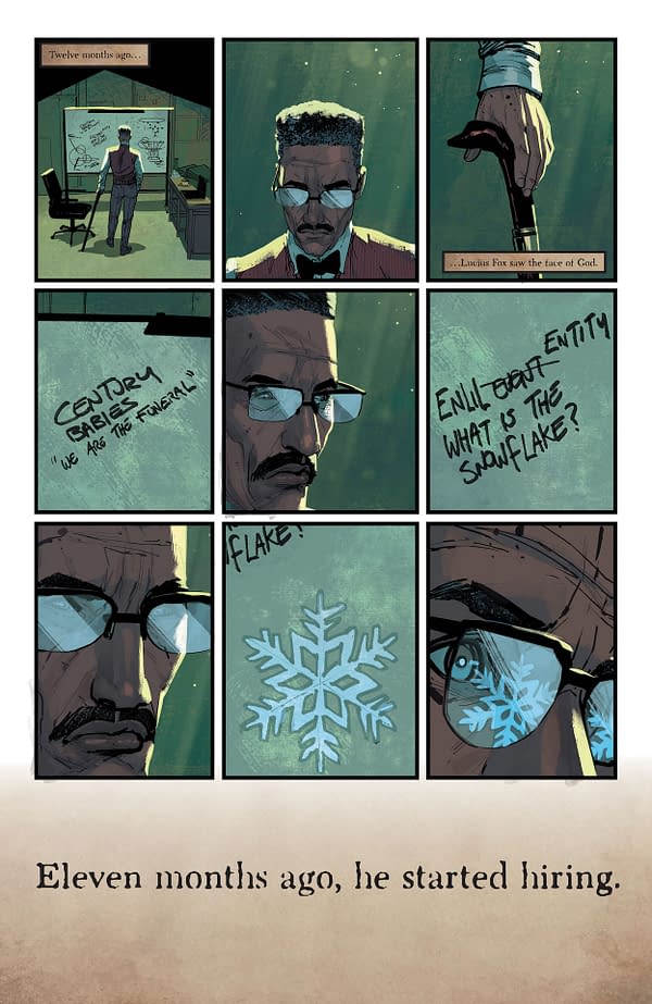 Interior preview page from Outsiders #6