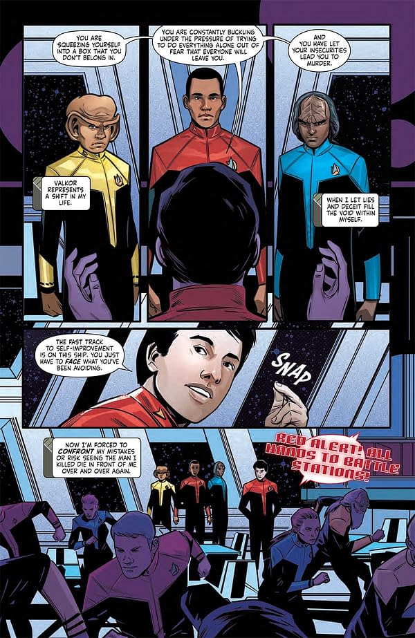 Interior preview page from STAR TREK: SONS OF STAR TREK #2 JAKE BARTOK COVER