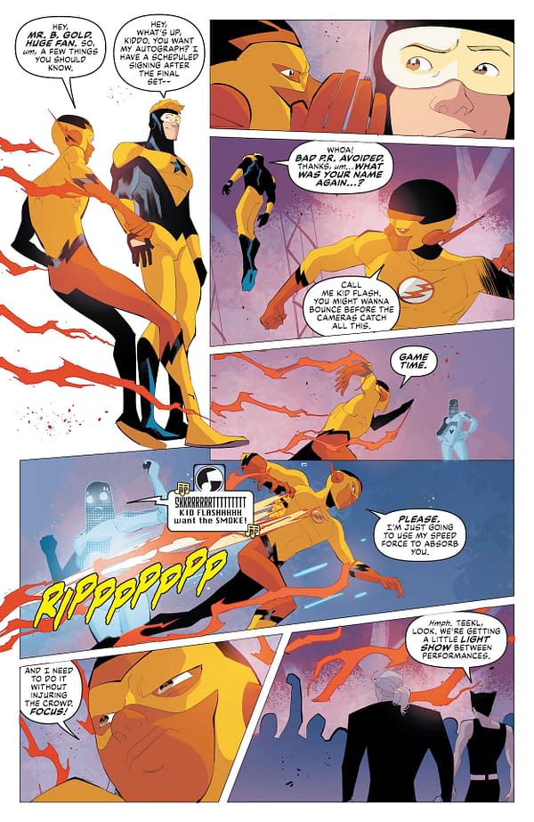 Interior preview page from Speed Force #6