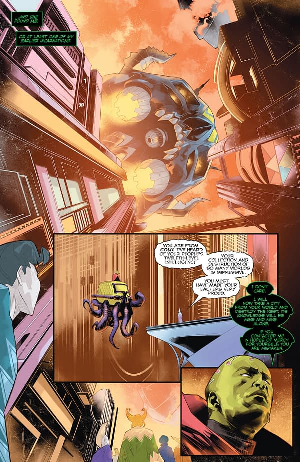 Interior preview page from Superman: House of Braniac Special #1