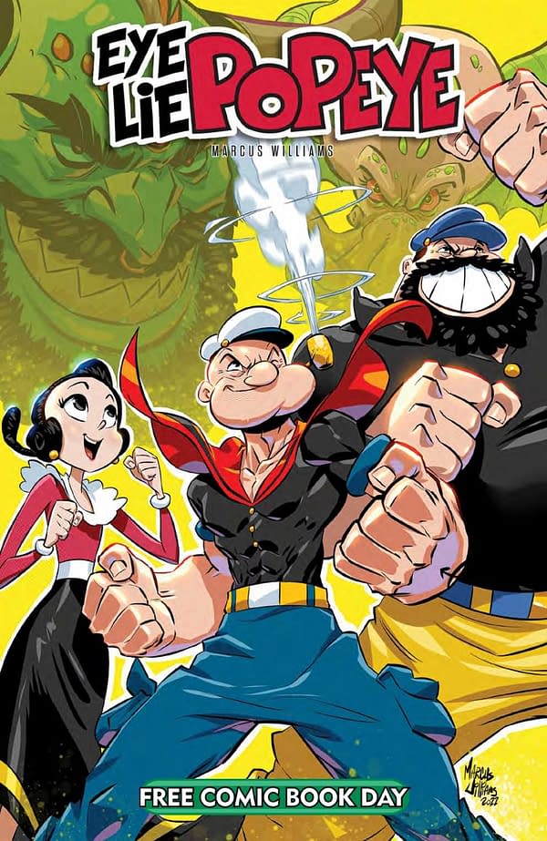 Brand New Popeye For The Last Year Of Copyright, On Free Comic Book Day