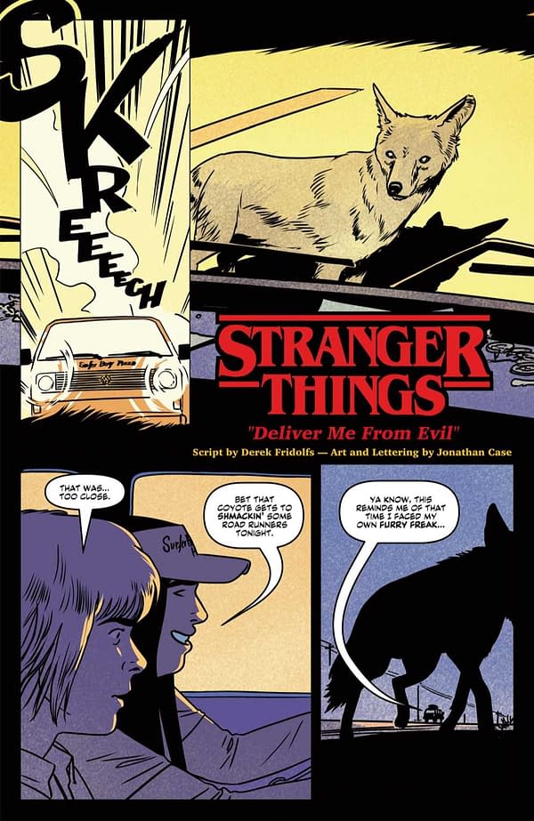 Ten Pages Of Hellboy/Stranger Things For Free Comic Book Day