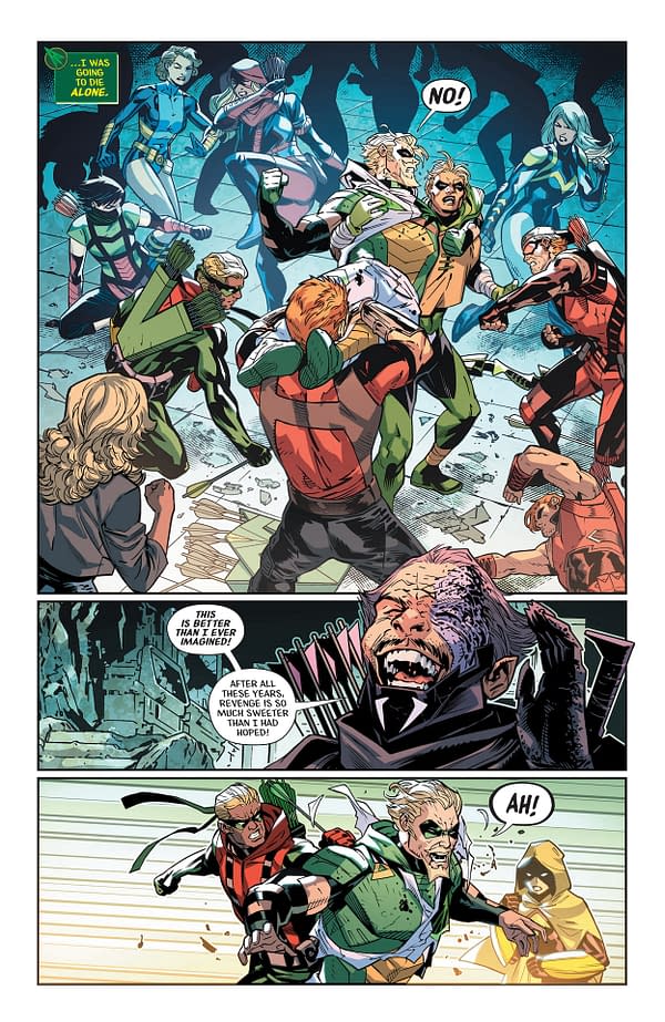 Interior preview page from Green Arrow #12