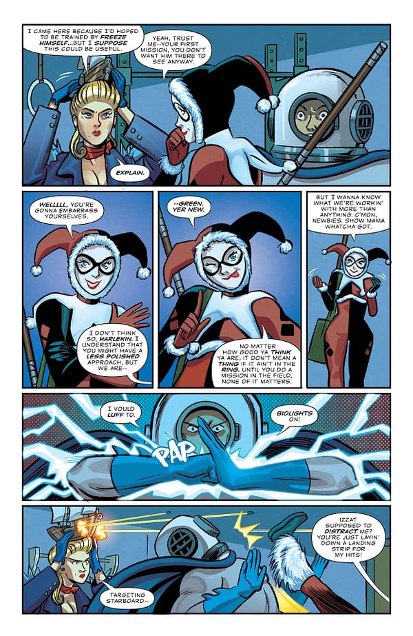 Interior preview page from Harley Quinn #40