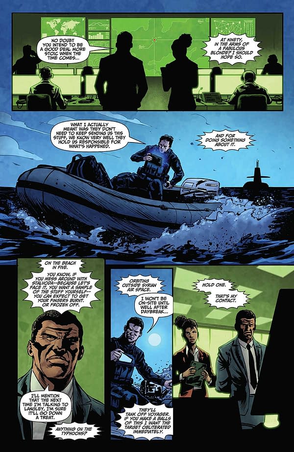 Interior preview page from James Bond: 007 #5