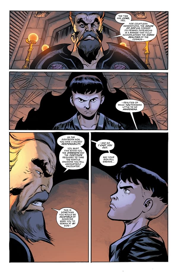 Interior preview page from Kneel Before Zod #5