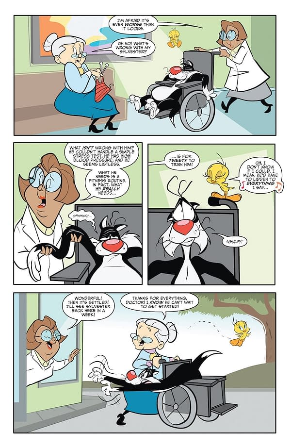 Interior preview page from Looney Tunes #278